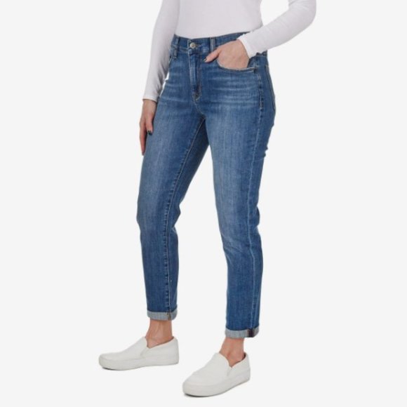 Hudson Women's Natalie Midrise Slim Boyfriend Crop‎ Jeans - NWT - Size 29 - Picture 3 of 9